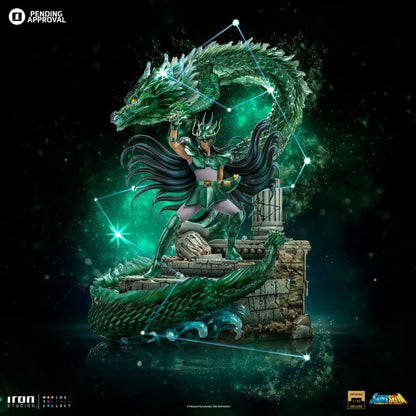 Estatua de escala de arte de Saint Seiya Deluxe 1/10 Dragón Shiryu 38 cm