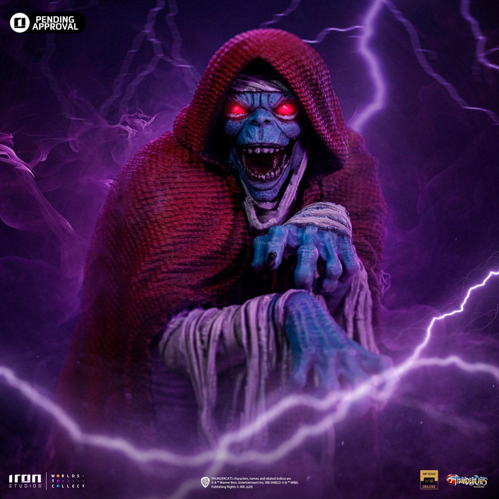 Thundercats Deluxe Art Scale Statue 1/10 Mumm-Ra Decayed Forma 21 cm