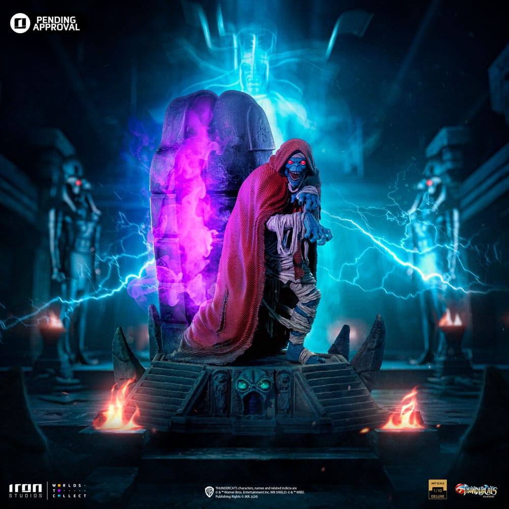 Thundercats Deluxe Art Scale Statue 1/10 Mumm-Ra Decayed Forma 21 cm