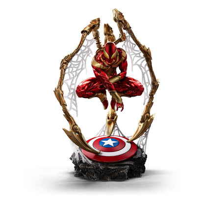Marvel Art Scale Deluxe Statue 1/10 Spider-Man Iron Armour Comics (CCXP Exclusive 2024) 24 cm