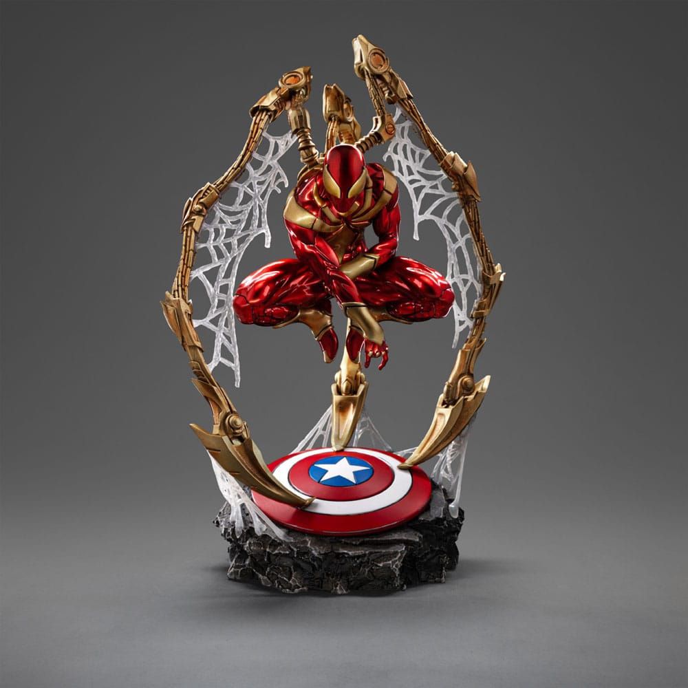 Marvel Art Scale Deluxe Statue 1/10 Spider-Man Iron Armour Comics (CCXP Exclusive 2024) 24 cm
