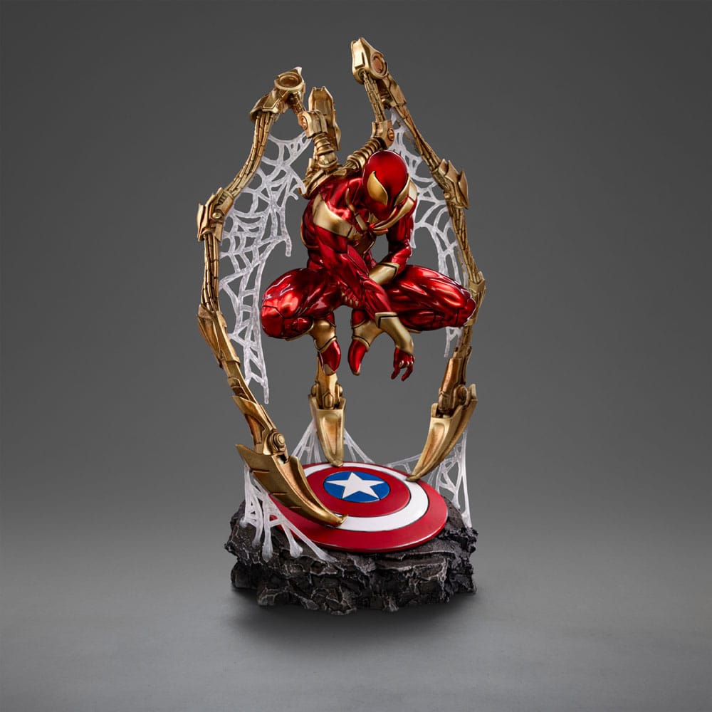 Marvel Art Scale Deluxe Statue 1/10 Spider-Man Iron Armour Comics (CCXP Exclusive 2024) 24 cm