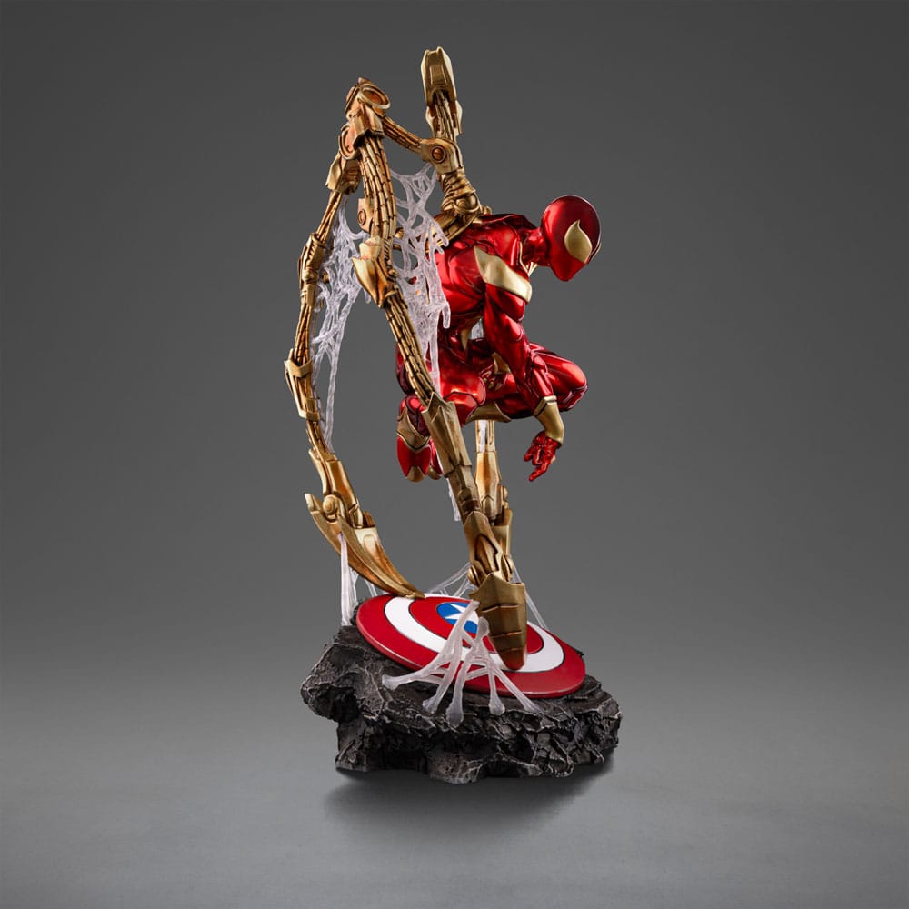 Marvel Art Scale Deluxe Statue 1/10 Spider-Man Iron Armour Comics (CCXP Exclusive 2024) 24 cm