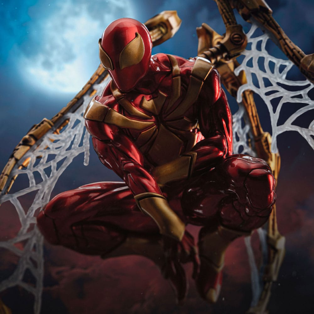 Marvel Art Scale Deluxe Statue 1/10 Spider-Man Iron Armour Comics (CCXP Exclusive 2024) 24 cm
