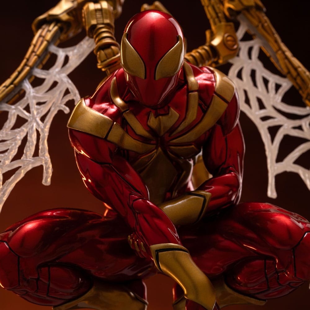 Marvel Art Scale Deluxe Statue 1/10 Spider-Man Iron Armour Comics (CCXP Exclusive 2024) 24 cm