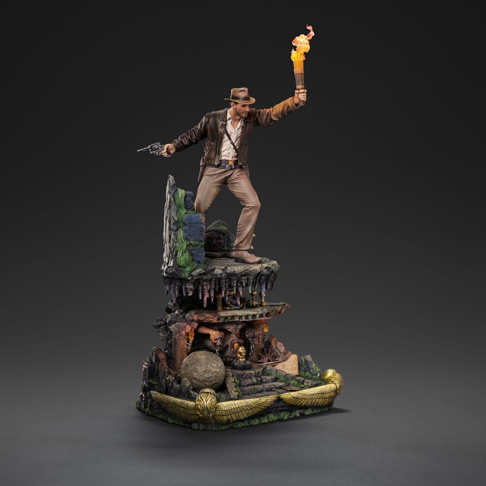 Indiana Jones Art Scale Deluxe Statue 1/10 Indiana Jones 40 cm