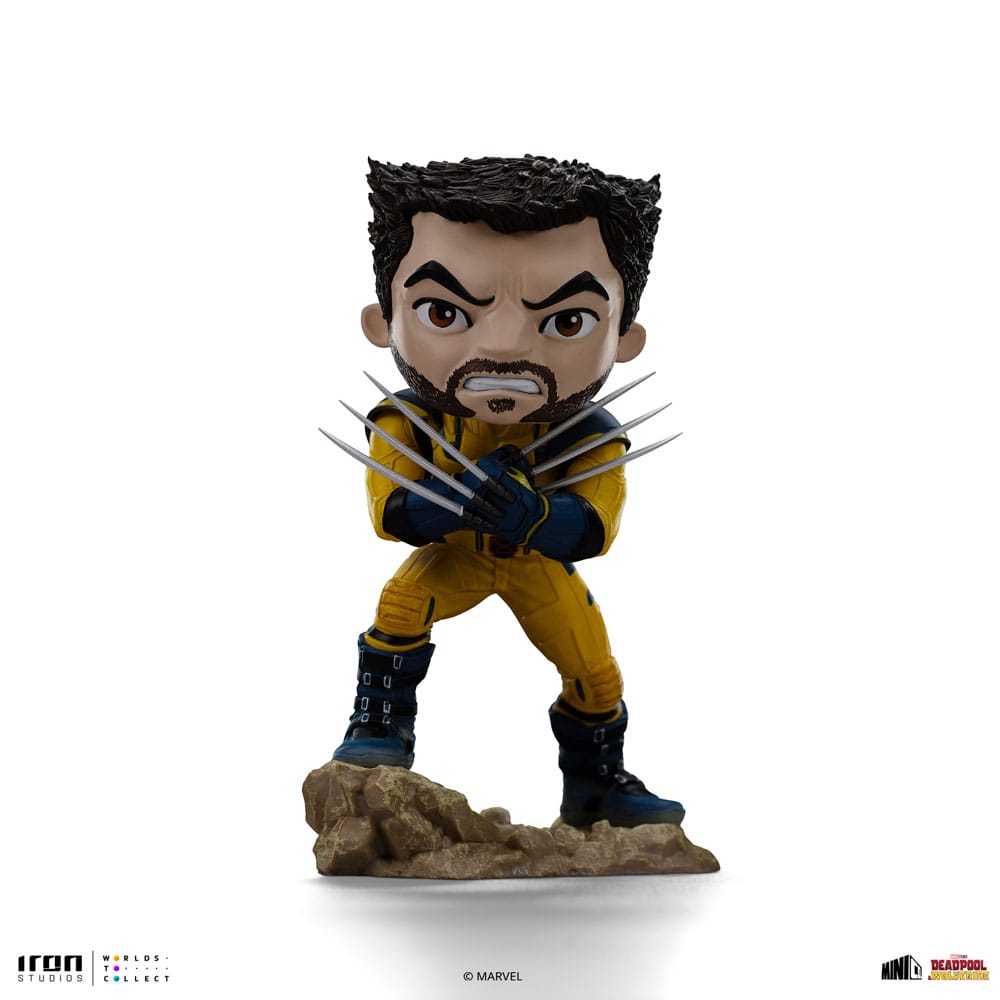 Deadpool & Wolverine Mini Co. Figura in PVC Deadpool e Wolverine set Unmasked 14 cm
