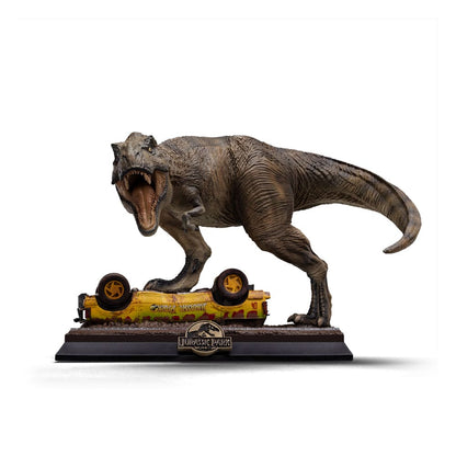 Jurassic Park Icons Statue T-Rex Attaque de 15 cm