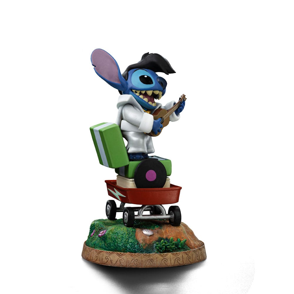 Lilo & Stitch Art Scale Statup 1/10 Stitch King of Rock 17 cm