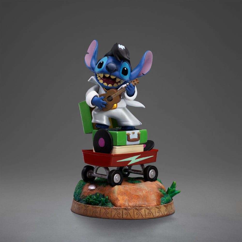 Lilo & Stitch Art Scale Statup 1/10 Stitch King of Rock 17 cm