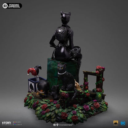 DC Comics Deluxe Art Scale Statup 1/10 Catwoman (Gotham City Sirens) 21 cm