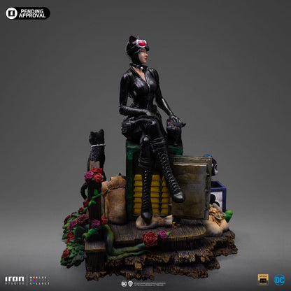 DC Comics Deluxe Art Scale Statup 1/10 Catwoman (Gotham City Sirens) 21 cm