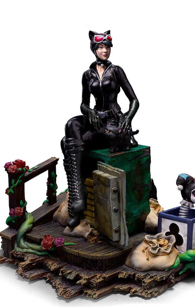 DC Comics Deluxe Art Scale Statup 1/10 Catwoman (Gotham City Sirens) 21 cm