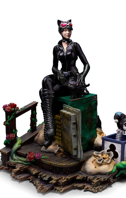 DC Comics Deluxe Art Scale Statup 1/10 Catwoman (Gotham City Sirens) 21 cm