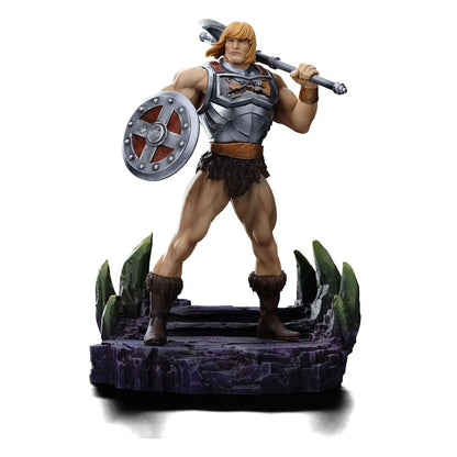 Estatua Masters of the Universe Art Scale 1/10 He-Man Battle Armor Version heo Exclusive 23 cm