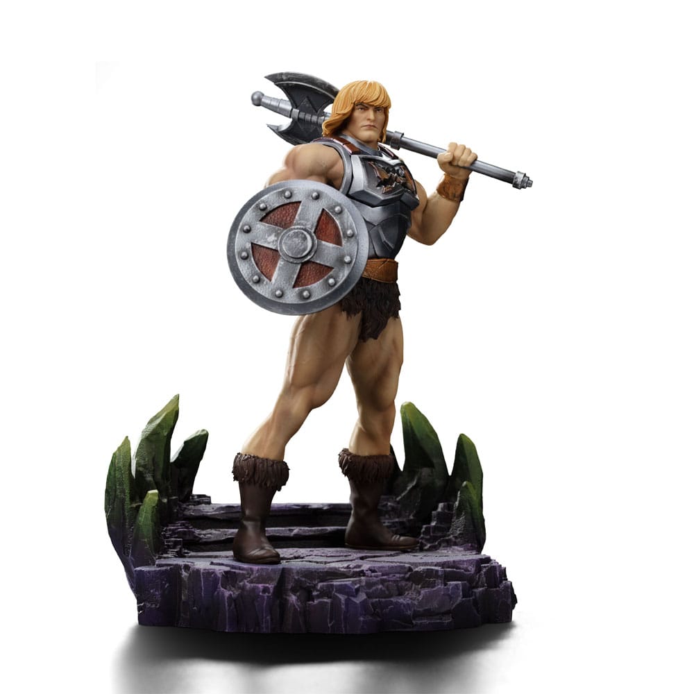 Estatua Masters of the Universe Art Scale 1/10 He-Man Battle Armor Version heo Exclusive 23 cm
