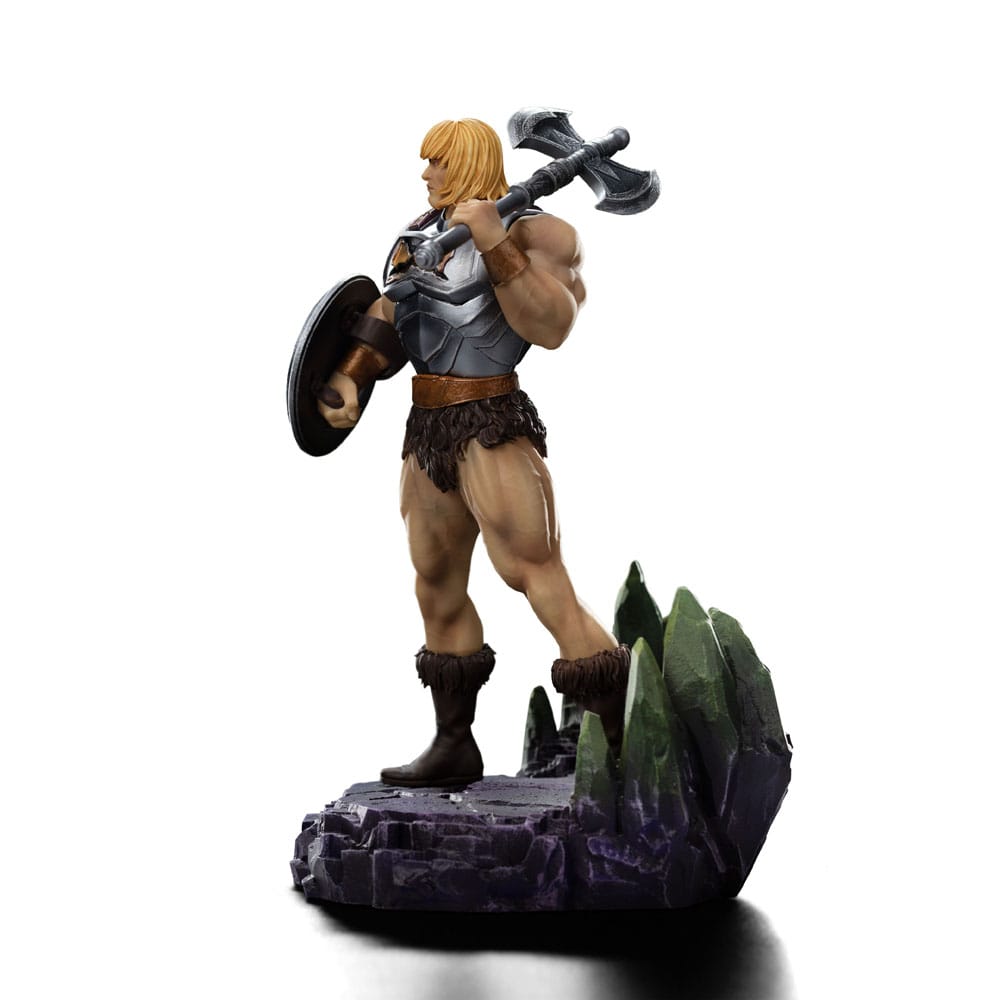 Estatua Masters of the Universe Art Scale 1/10 He-Man Battle Armor Version heo Exclusive 23 cm