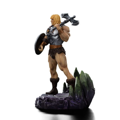 Estatua Masters of the Universe Art Scale 1/10 He-Man Battle Armor Version heo Exclusive 23 cm