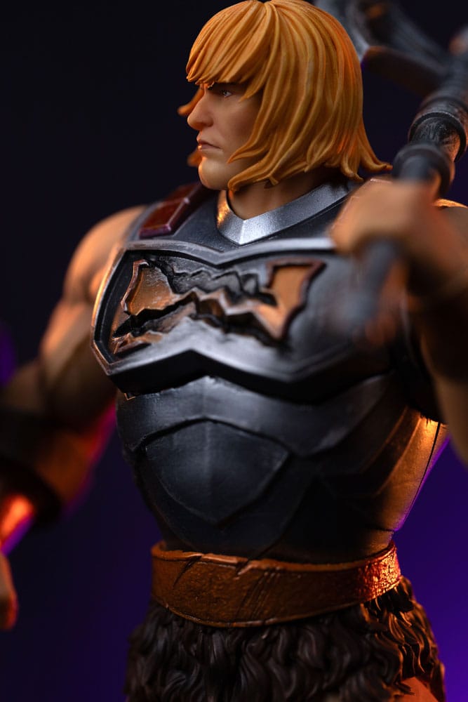 Estatua Masters of the Universe Art Scale 1/10 He-Man Battle Armor Version heo Exclusive 23 cm
