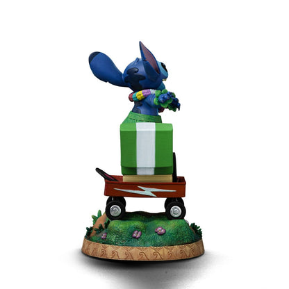 Statua della scala artistica Lilo & Stitch 1/10 Stitch Hula 17 cm