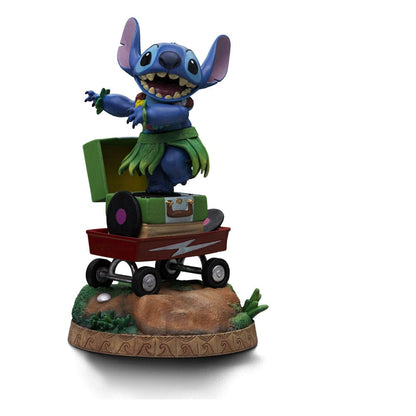 Statua della scala artistica Lilo & Stitch 1/10 Stitch Hula 17 cm