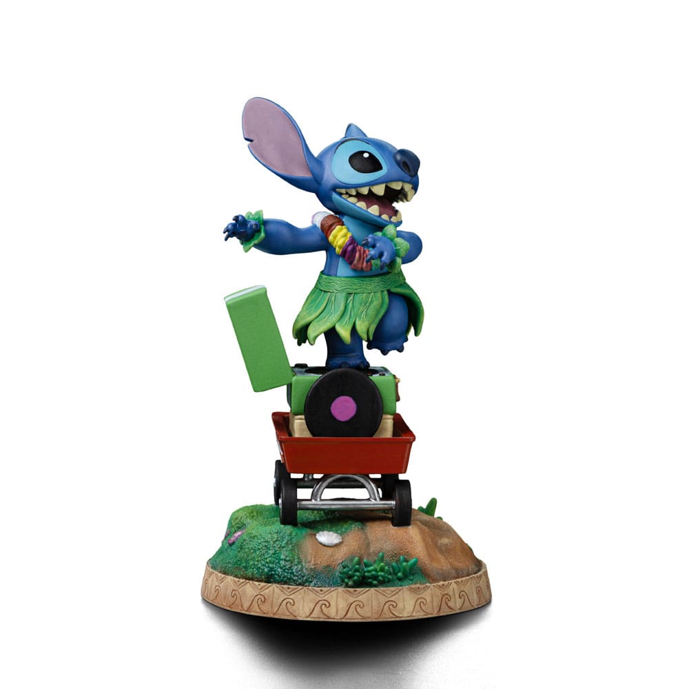 Statua della scala artistica Lilo & Stitch 1/10 Stitch Hula 17 cm