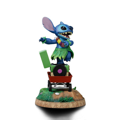 Statua della scala artistica Lilo & Stitch 1/10 Stitch Hula 17 cm