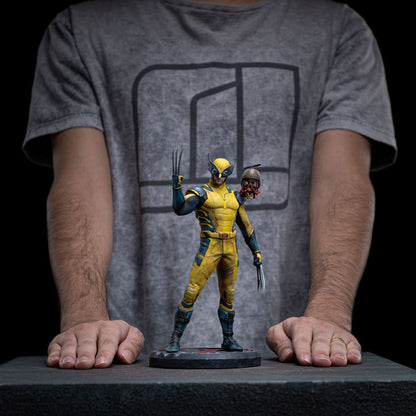 Deadpool 3 Art Scale Statup 1/10 Wolverine & Headpool 22 cm