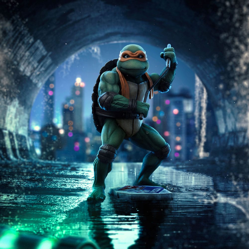 Teenage Mutant Ninja Turtles Art Scale Statue 1/10 Michel-Ange 19 cm