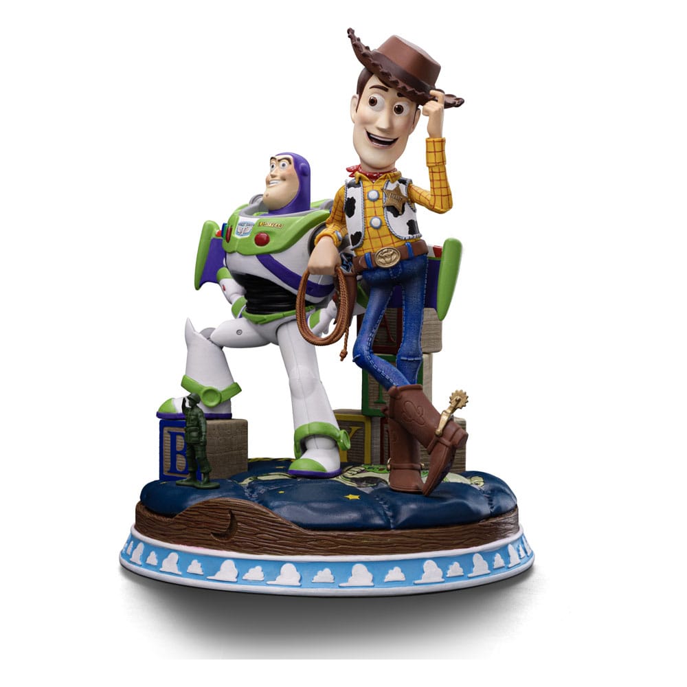 Priča o igračkama Deluxe Art Scale Statup 1/10 Buzz & Woody 38 cm