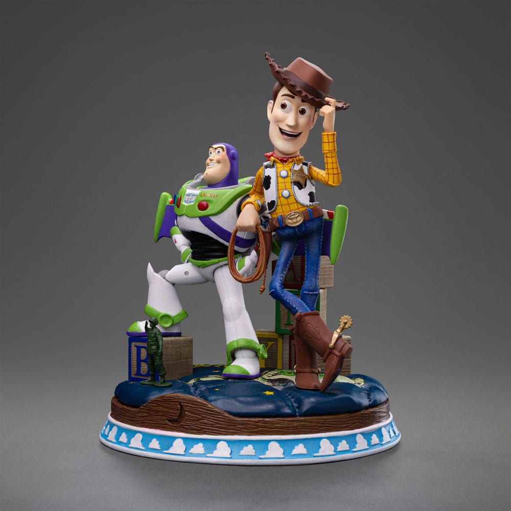 Priča o igračkama Deluxe Art Scale Statup 1/10 Buzz & Woody 38 cm