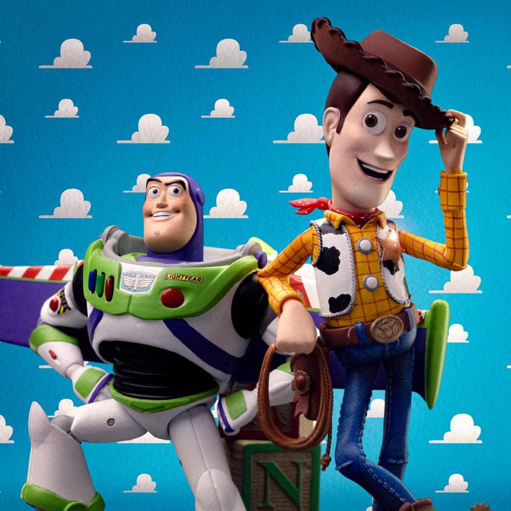 Priča o igračkama Deluxe Art Scale Statup 1/10 Buzz & Woody 38 cm