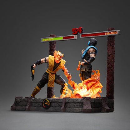 Estatua Mortal Kombat Deluxe Art Scale 1/10 Scorpion Fatality 27 cm