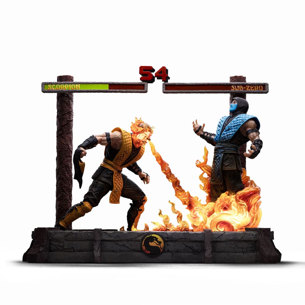 Estatua Mortal Kombat Deluxe Art Scale 1/10 Scorpion Fatality 27 cm