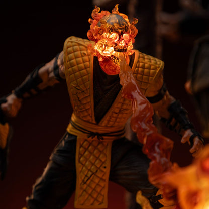 Estatua Mortal Kombat Deluxe Art Scale 1/10 Scorpion Fatality 27 cm