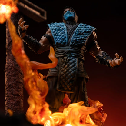 Estatua Mortal Kombat Deluxe Art Scale 1/10 Scorpion Fatality 27 cm