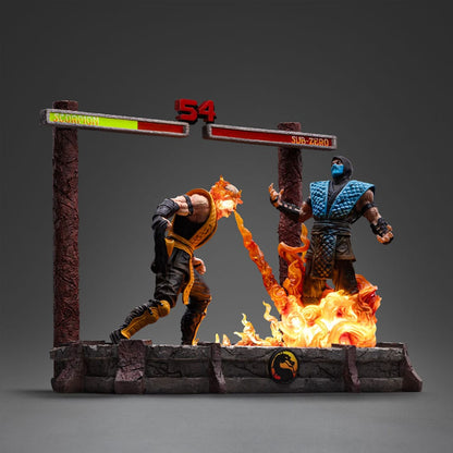 Estatua Mortal Kombat Deluxe Art Scale 1/10 Scorpion Fatality 27 cm