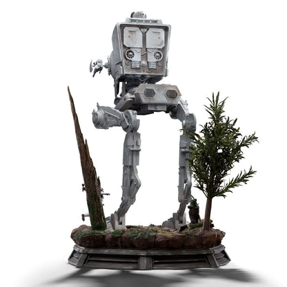 Star Wars Demi Art Scale Statue 1/20 AT-ST och Chewbacca 53 cm