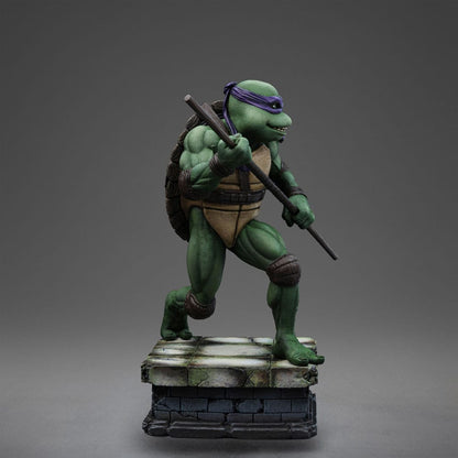 Estatua de escala de arte de Turtles Ninja Turtles adolescentes 1/10 Donatello 18 cm
