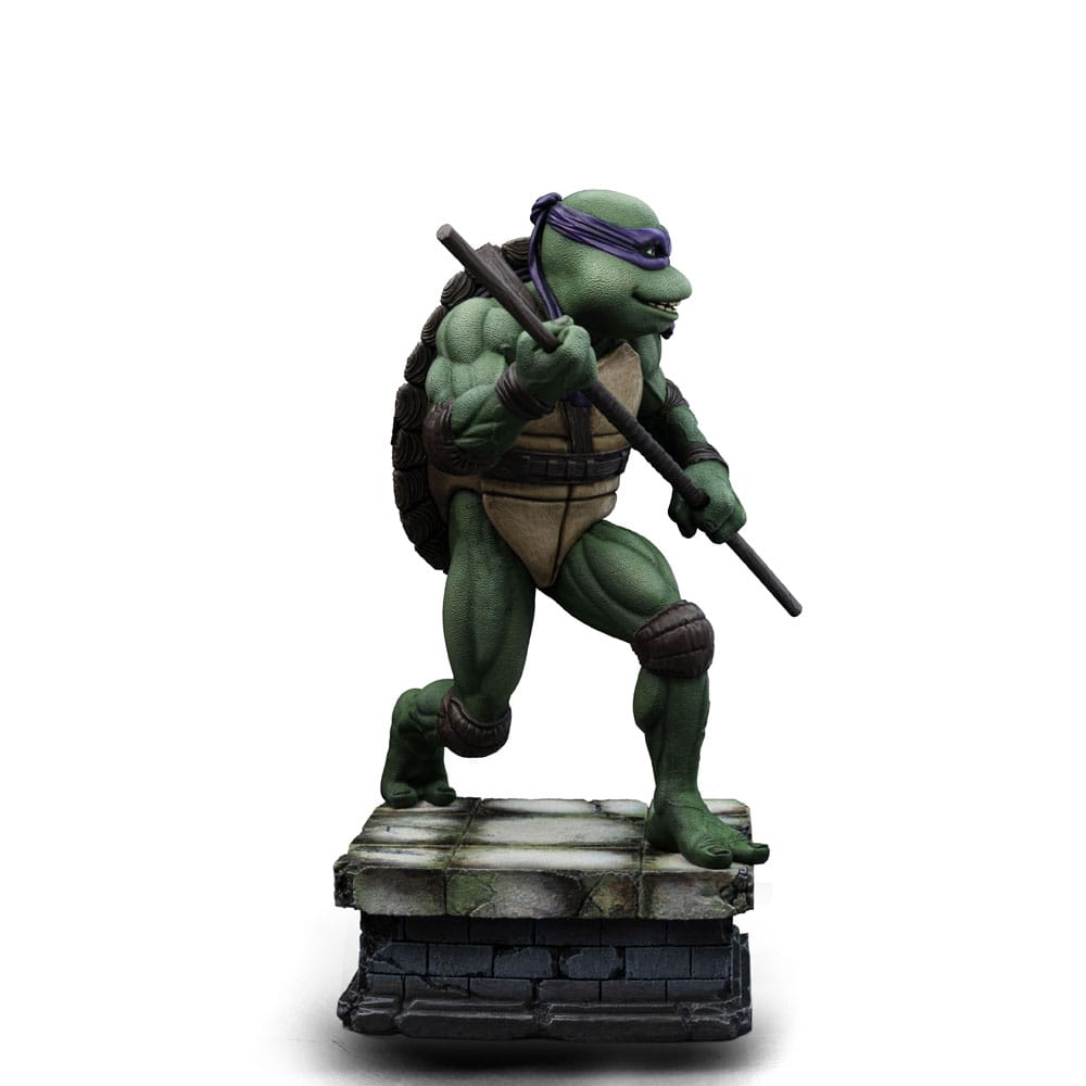 Estatua de escala de arte de Turtles Ninja Turtles adolescentes 1/10 Donatello 18 cm