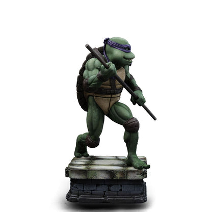 Estatua de escala de arte de Turtles Ninja Turtles adolescentes 1/10 Donatello 18 cm