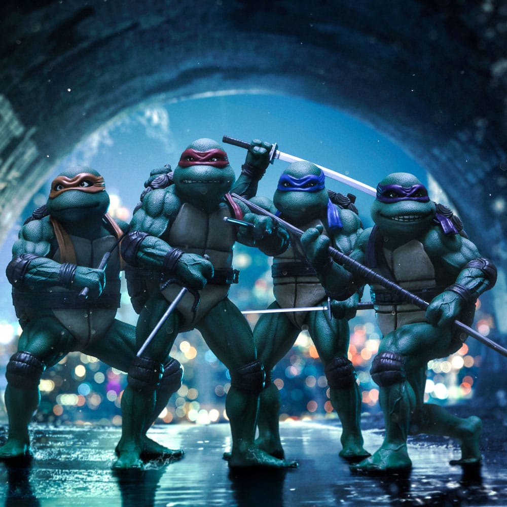 Tinejdžerski mutant Ninja kornjače statue Art Scale 1/10 Donatello 18 cm