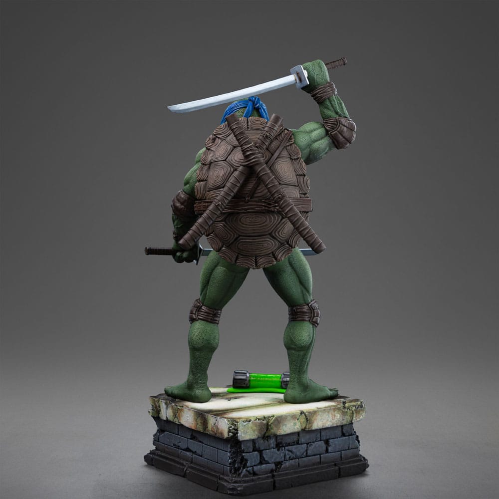 Estatua de escala de arte de Turtles Ninja Turtles adolescentes 1/10 Leonardo 21 cm