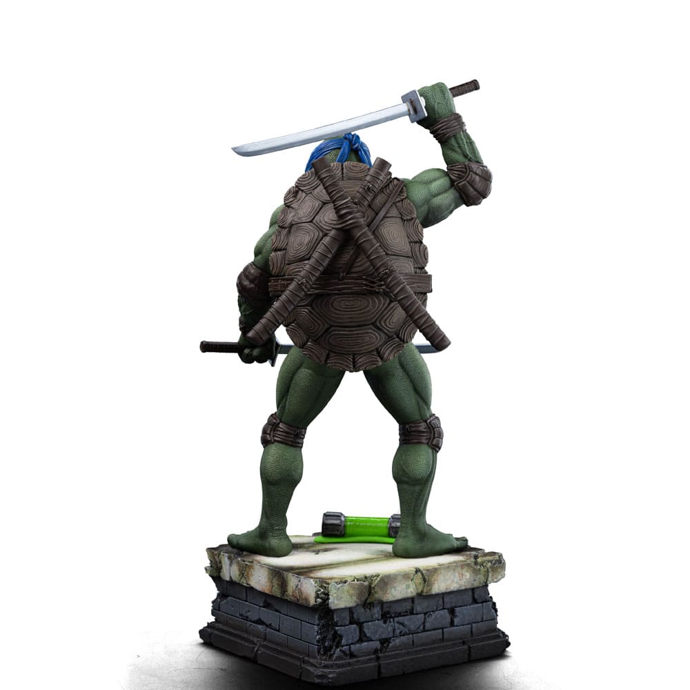 Estatua de escala de arte de Turtles Ninja Turtles adolescentes 1/10 Leonardo 21 cm