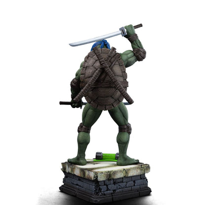 Estatua de escala de arte de Turtles Ninja Turtles adolescentes 1/10 Leonardo 21 cm