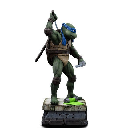 Estatua de escala de arte de Turtles Ninja Turtles adolescentes 1/10 Leonardo 21 cm