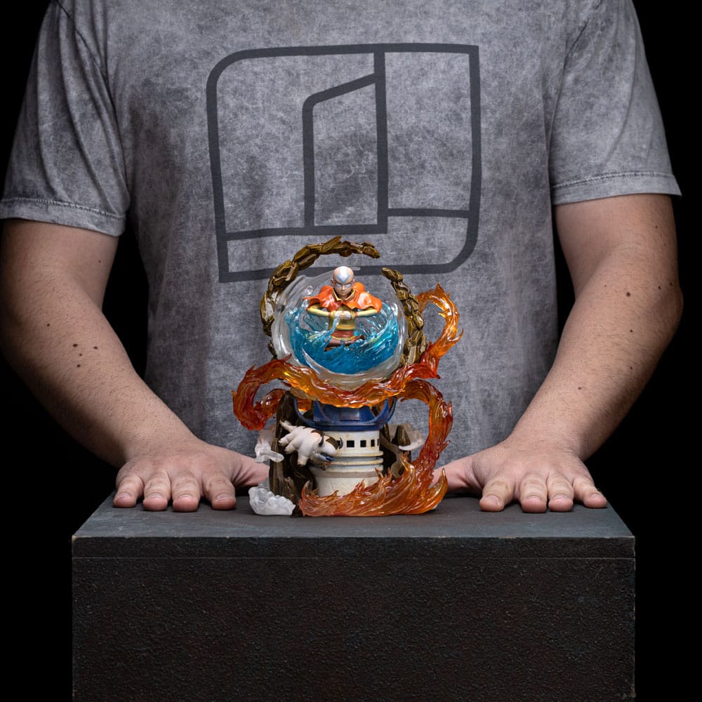 Avatar: Son Hava Bükücü Sanat Ölçekli Heykeli 1/10 Aang 21 cm