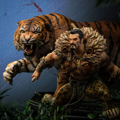 Spider-Man vs. Villains BDS Art Scale Statue 1/10 Kraven Diorama 22 CM