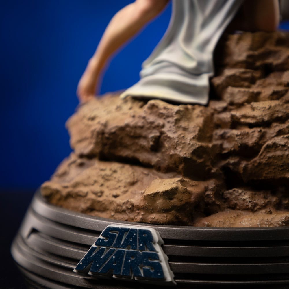 State di Scala artistica di Star Wars Deluxe 1/10 Luke e Leia 41 cm