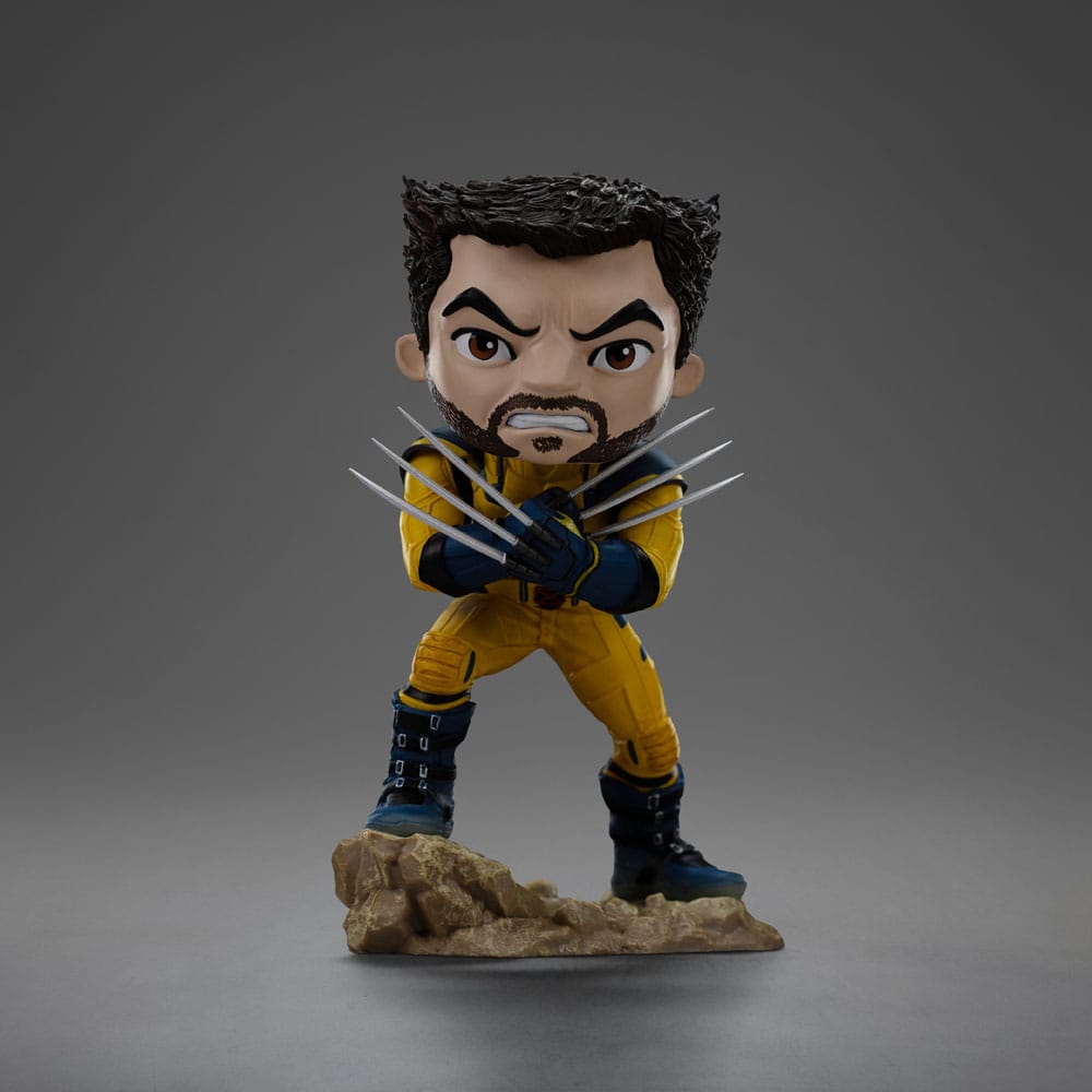 Deadpool & Wolverine Mini Co. PVC Figur Wolverine Unmasked 14 cm